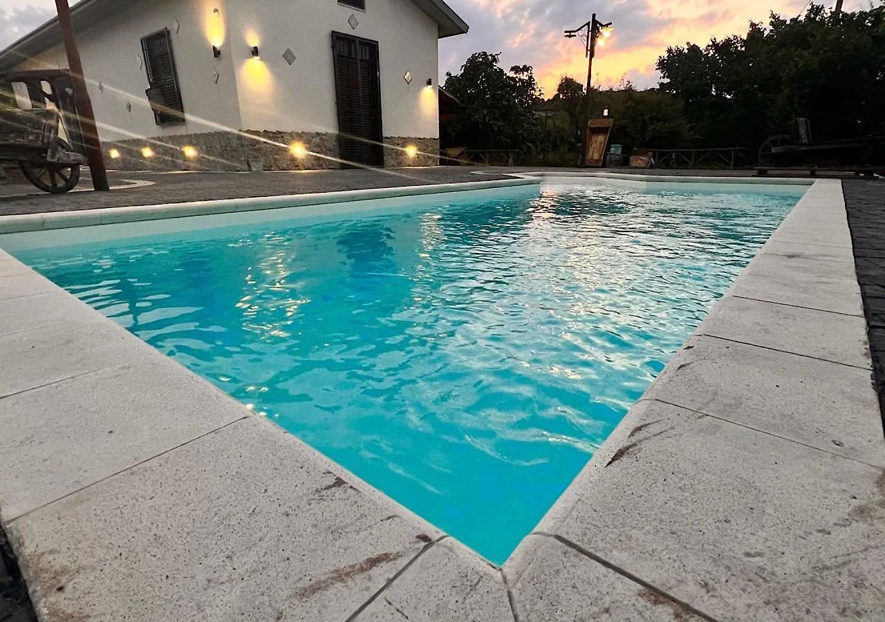 Chalet Grotta Monte Etna location